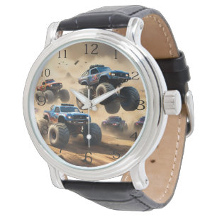 Monster Trucks Racing In The Desert, Watch