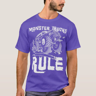 Monster Trucks Rule Jumping  T-Shirt