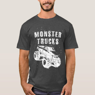 Monster Trucks Shirt For Boys Girls Men Women Mons