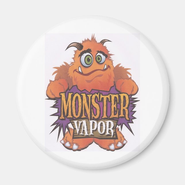 MONSTER VAPOR Refrigerator Magnet (Front)