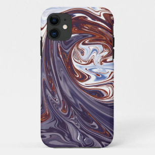 Monster waves Best abstract painting iPhone 11 Case