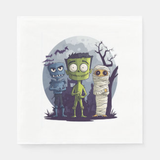 Monster Yoga Class Napkin