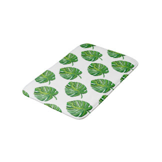 Monstera Bath Mat