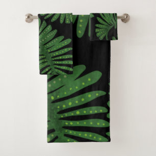 Monstera Bath Towel Set