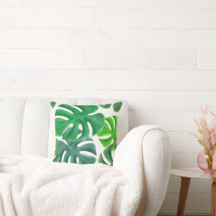 Monstera Cushion