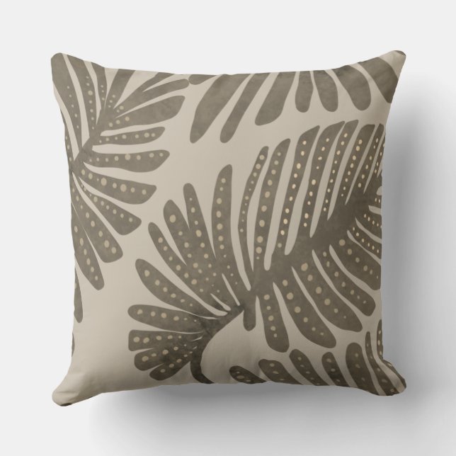 Monstera Cushion (Back)