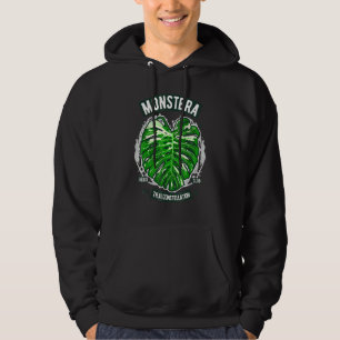 Monstera Deliciosa Thai Constellation Botany Botan Hoodie