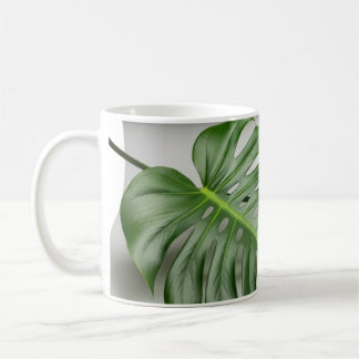 Monstera Duo: Nature's Artistry Coffee Mug