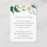 Monstera Foliage Build Baby's Library Baby Shower
