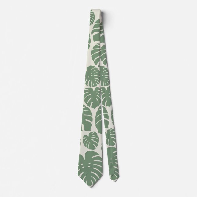 Monstera - Green Tie (Front)