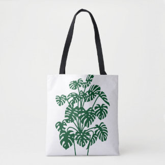MONSTERA IN A POT TOTE BAG