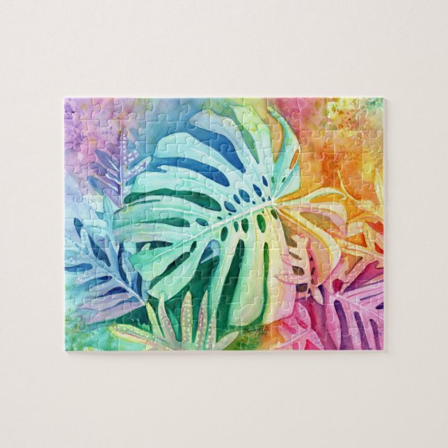 Monstera Jigsaw Puzzle (Horizontal)