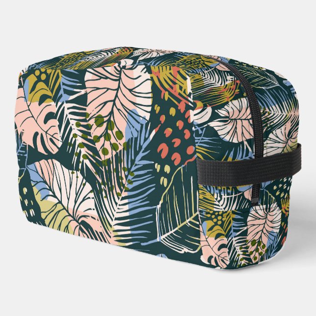 Monstera Jungle Travel Bag (Left Corner)