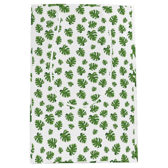 Monstera Leaf Gift Bag (Front)
