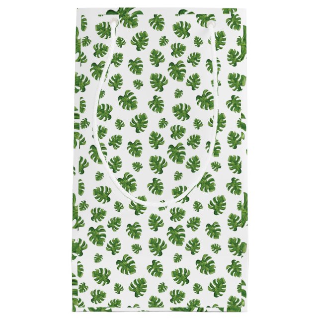 Monstera Leaf Gift Bag (Front)