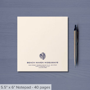 Monstera Leaf Notepad