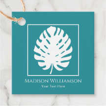 Monstera Leaf Tropical Coastal Modern