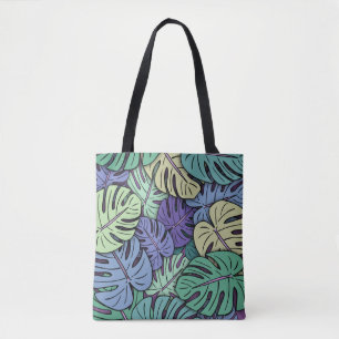 Monstera Leaves #6 Tote Bag