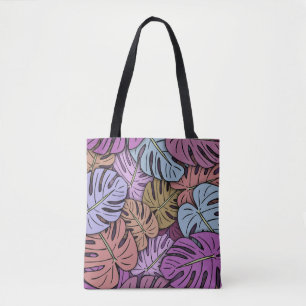 Monstera Leaves #7 Tote Bag