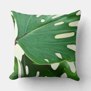 Monstera Leaves Cushion