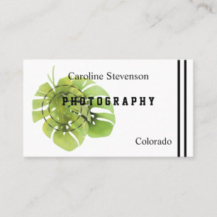 Monstera leaves , monstera business card