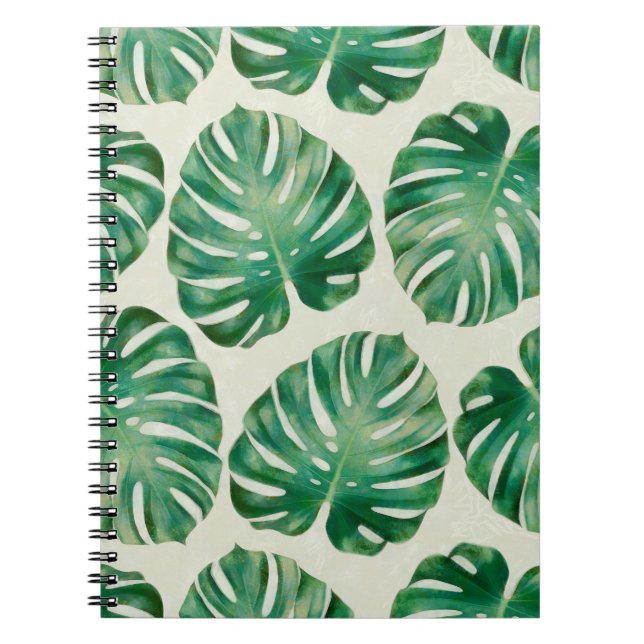 Monstera leaves notebook (Front)