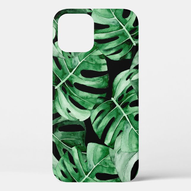 Monstera leaves pattern Case-Mate iPhone case (Back)