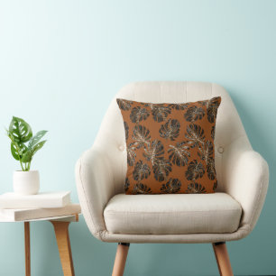 Monstera Leo Animal Print Glam 3 Cushion