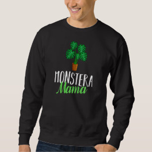 Monstera Plant Deliciosa Adansonii Sweatshirt