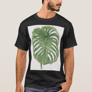 Monstera Plant Mum Indoor Gardening Succulents Gif T-Shirt