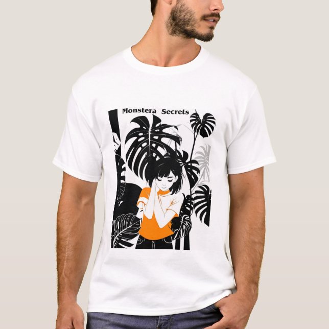 Monstera Secrets T-Shirt (Front)