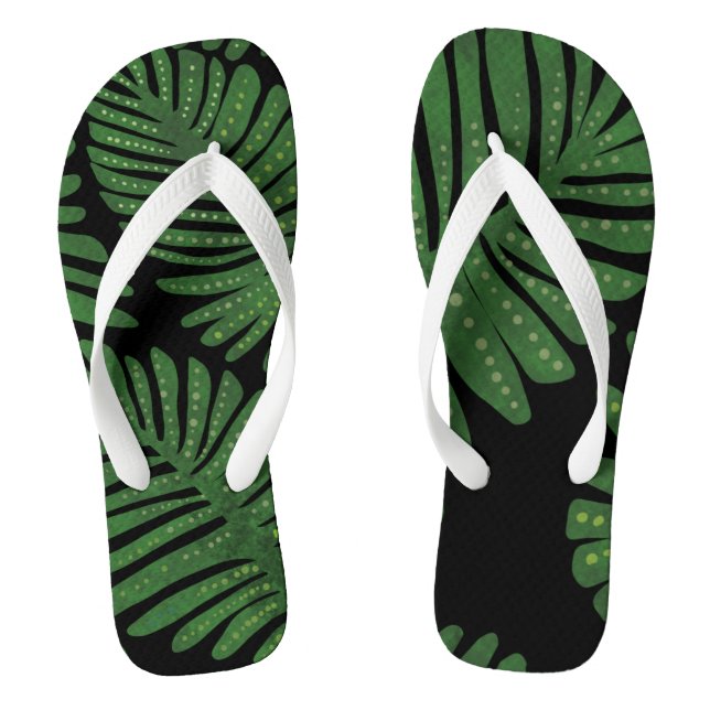 Monstera Thongs (Footbed)