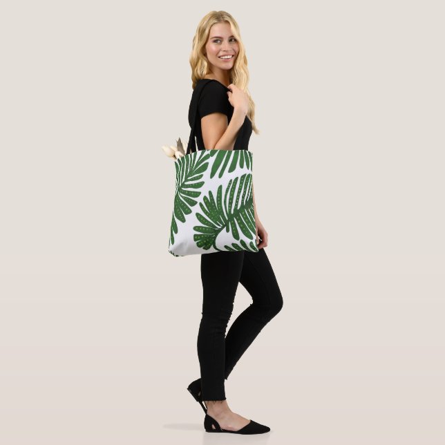 Monstera Tote Bag (On Model)