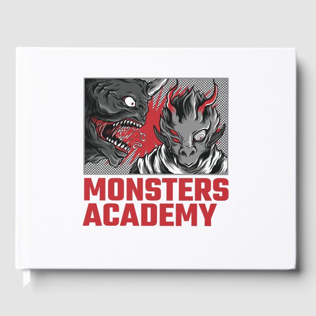 MONSTERS ACADEMY GUEST BOOK (Front)