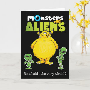 Monsters & Aliens  Card