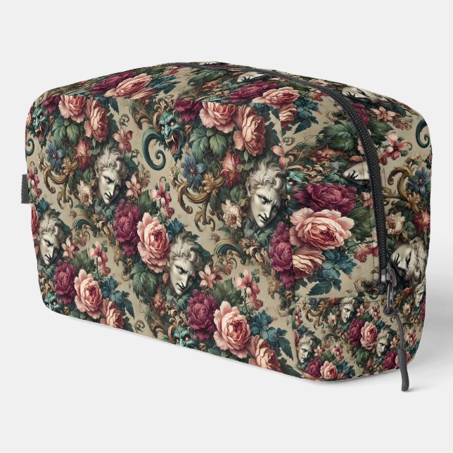 Monsters Amongst Men – Gothic Baroque  Dopp Kit (Right Corner)