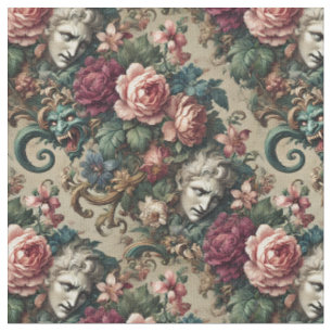 Monsters Amongst Men – Gothic Classic Tile Fabric
