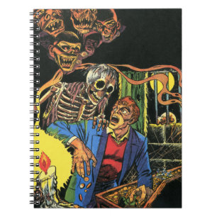 monsters creatures ghouls horror comics art notebook