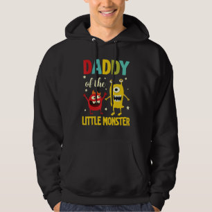Monsters Dancing Together Happy Daddy Of The Littl Hoodie