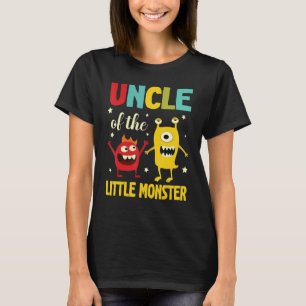 Monsters Dancing Together Happy Uncle Of The Littl T-Shirt