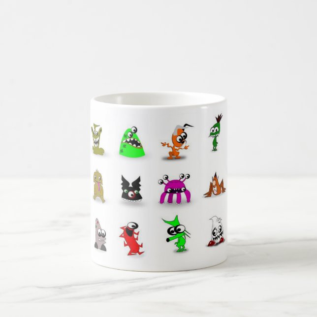 Monsters Full set Coffee Mug (Center)
