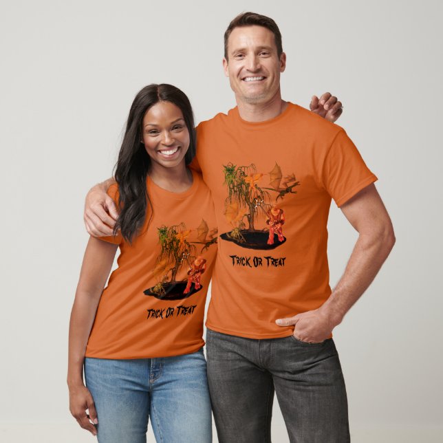 Monsters Goblins Creatures Halloween  T-Shirt (Unisex)