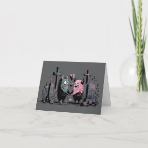 Monsters in Love Card