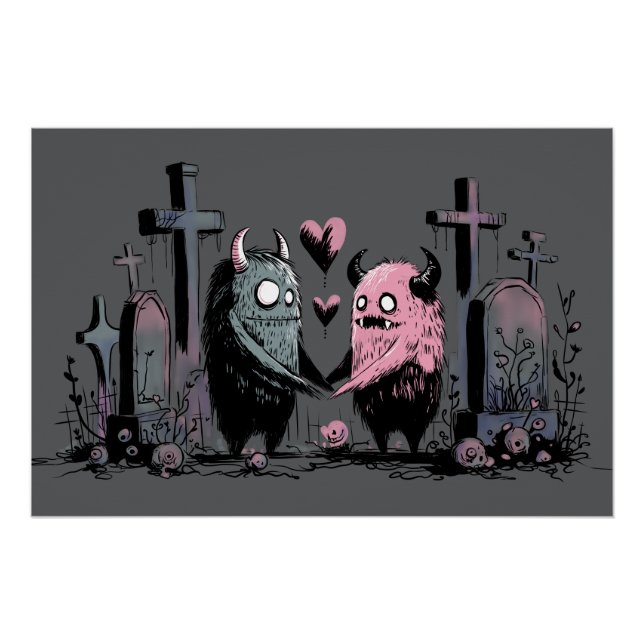 Monsters in Love Poster (Front)