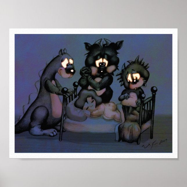 Monsters in My Room Poster (Front)