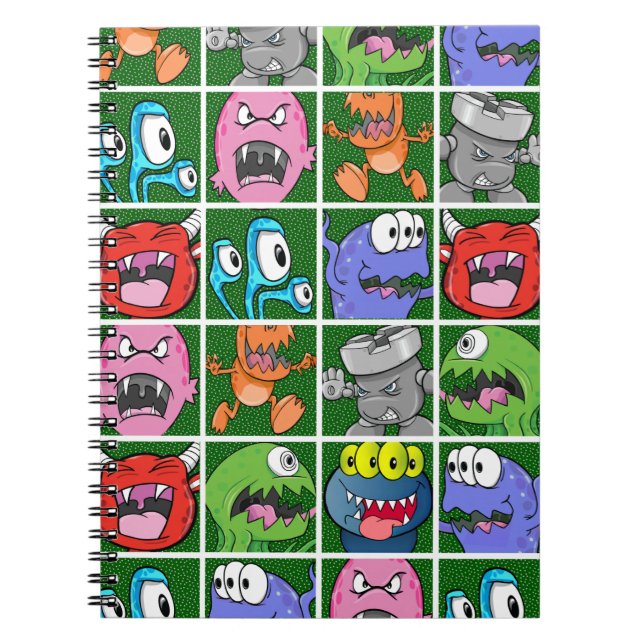 Monsters & Kaiju Notebook (Front)