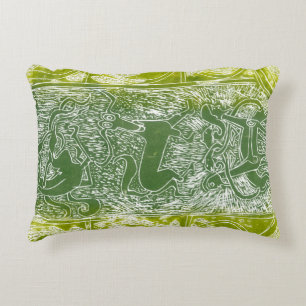 Monsters of Aberlamno Decorative Cushion
