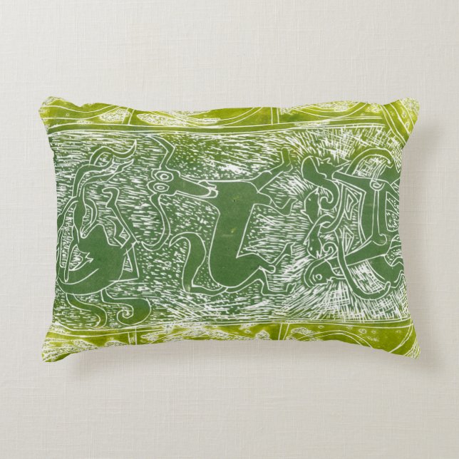 Monsters of Aberlamno Decorative Cushion (Front)