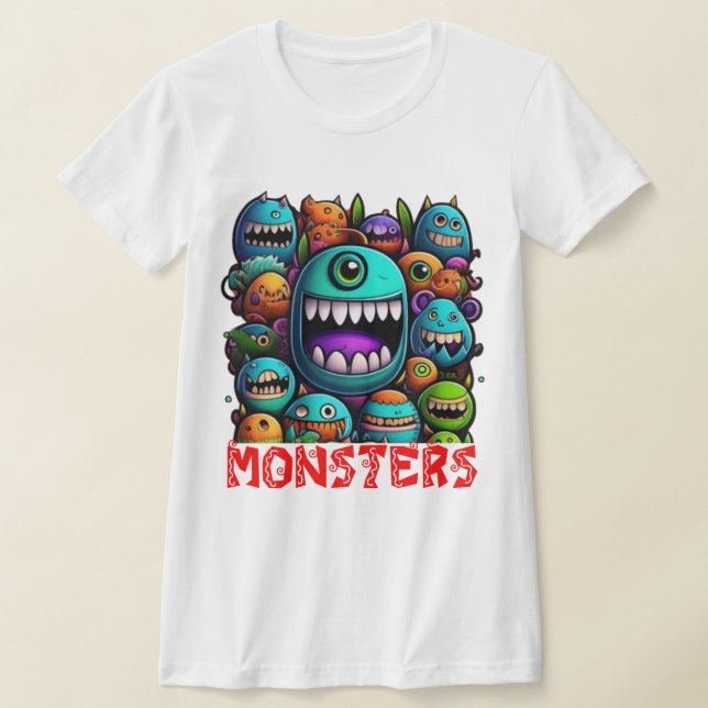 MONSTERS  T-Shirt (Laydown)