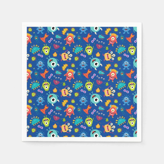 Monsters Time Napkin (Front)